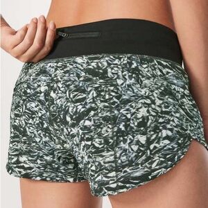 Women's Black and Gray Running Shorts